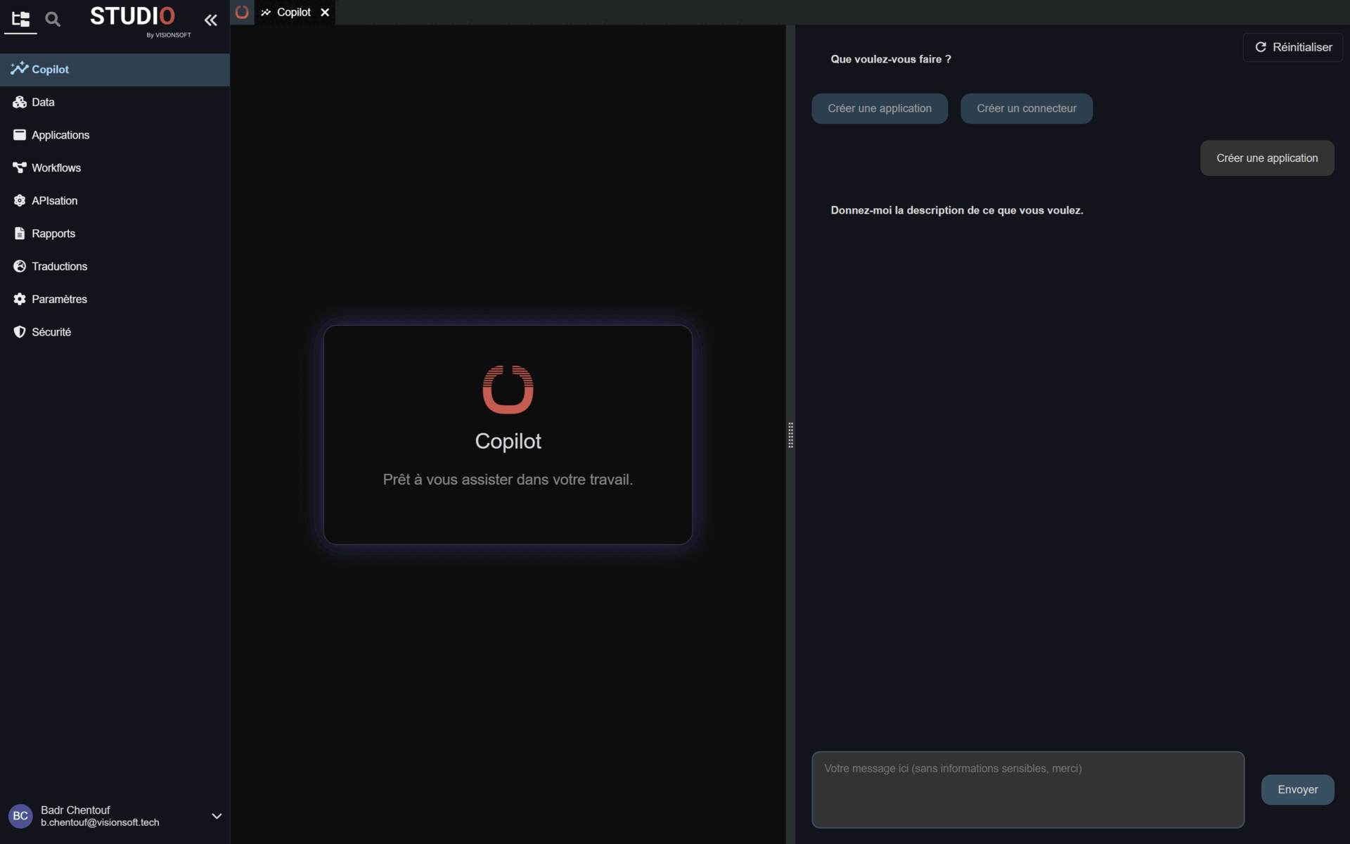 Générez vos applications avec notre assistant IA Copilot